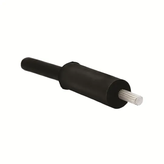 Pin Terminal, 4 AWG Conductor, Apa Solid Center Type, 600 V, Aluminum, 25PK