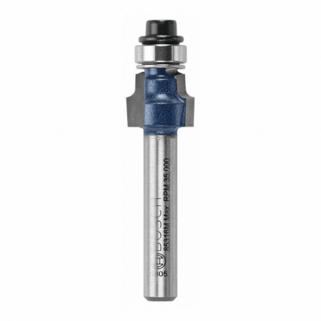 BOSCH 85316MC Straight Cut Profile Router Bit, Fractional Inch, Carbide Tipped, 1/2 Inch Cutter Dia | CN9XVA 499K74