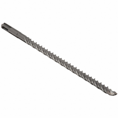 Taladro de martillo perforador, tamaño de broca de 1/2 pulgada, profundidad máxima de perforación de 10 pulgadas, longitud de 12 pulgadas