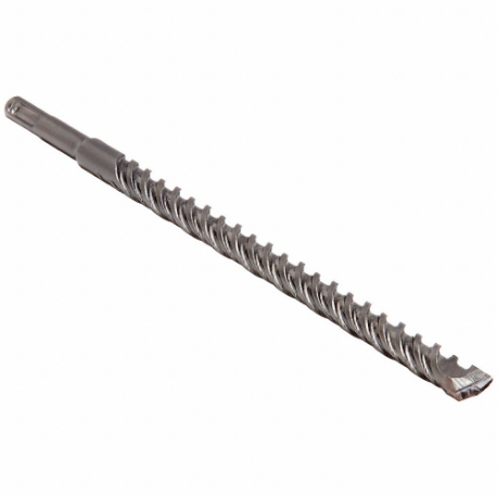 Taladro de martillo perforador, tamaño de broca de 3/16 pulgada, profundidad máxima de perforación de 10 pulgadas, longitud de 12 pulgadas