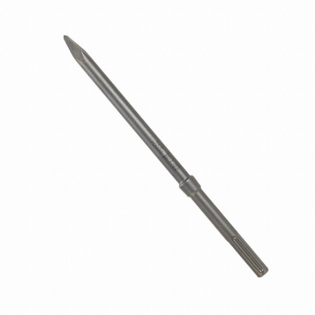 BOSCH HS1904 Chisel Bit, 1/4 Inch Head Wd, 16 Inch Overall Length, 45/64 Inch Shank Dia | CN9VWT 48XX79