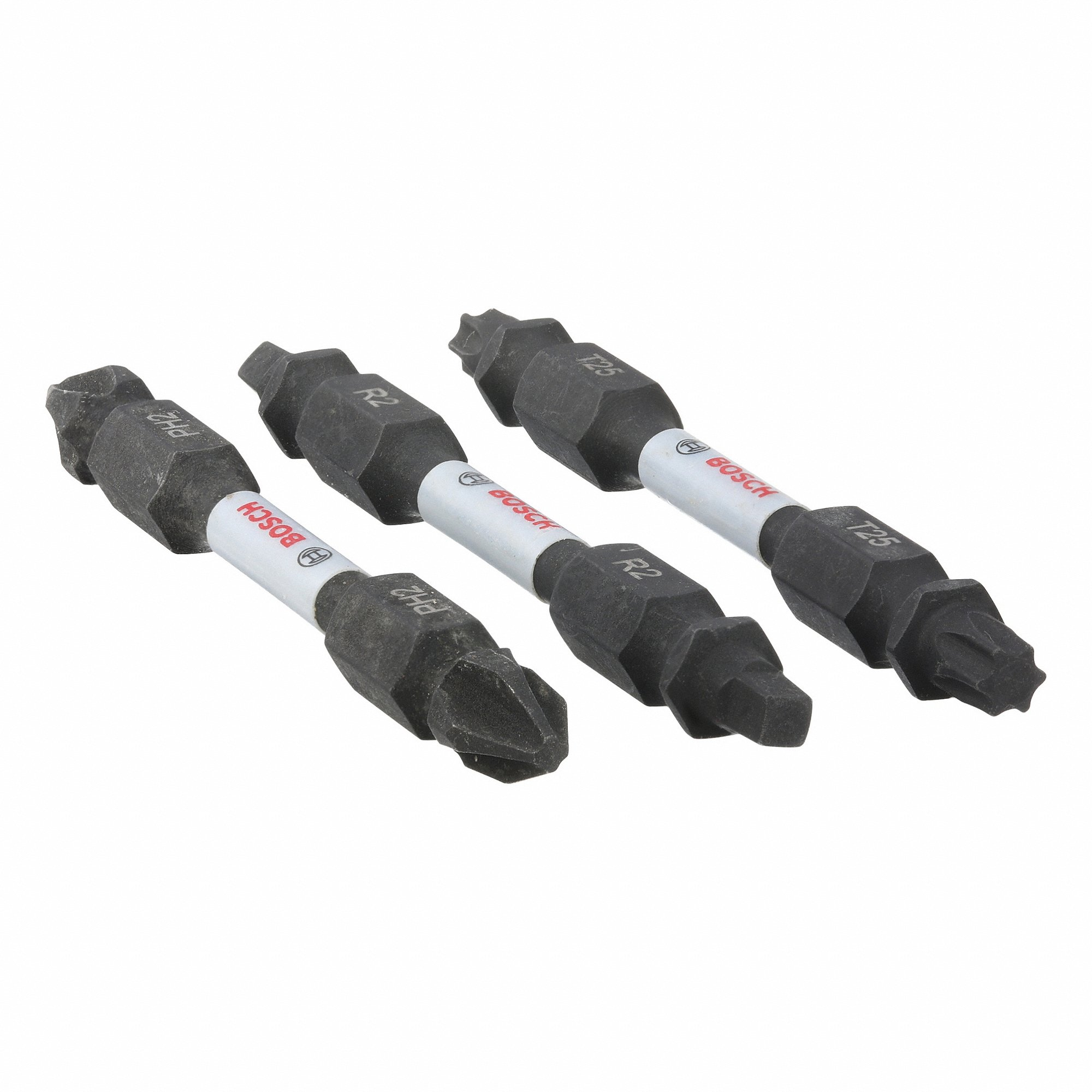 BOSCH ITDEV2503 Double-Ended Bit Set, Double-Ended Bit Set, 3 No. Of Pieces, 1/4 Inch Hex Shank Size | CU4VQX 798JR0