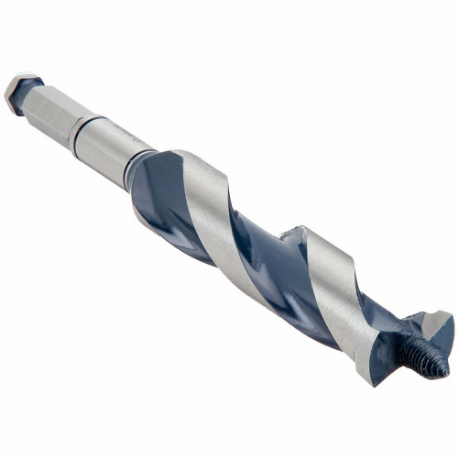 Hybrid Drill Bit, 1 Inch Drill Bit Size, 1 Decimal Equivalent, 4 Inch Flute Length
