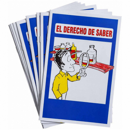 Book/Booklet, Right To Know Booklets - Spanish, Spanish