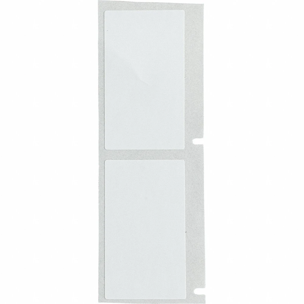 BRADY M6-126-490 Label, 1 51/64 Inch Size x 1 51/64 in, 1 51/64 in, Polyester, White, -320 Deg to 266 Deg F | CP2CDT 803TJ8