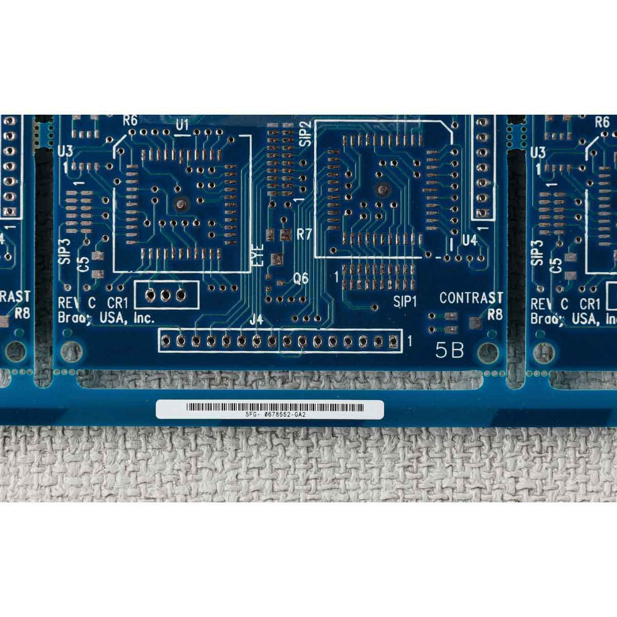 Label, 1/8 x 1 1/2 Inch, 1/4 Inch, Polyimide, White, 750 Label per Roll, -112-572 Deg F