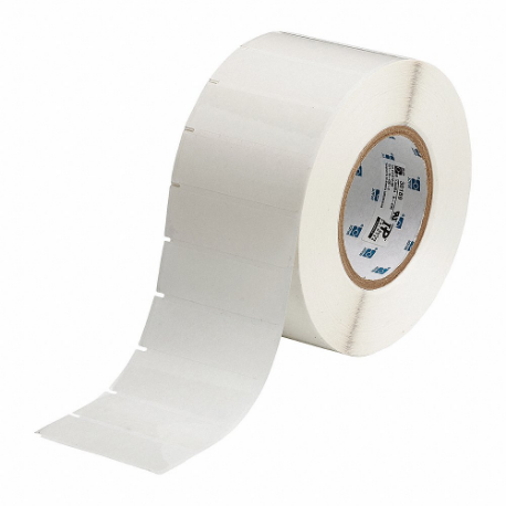 Precut Label Roll, 1 x 3 Inch Size, 3 Inch Size, Autoclavable Polyester, Clear