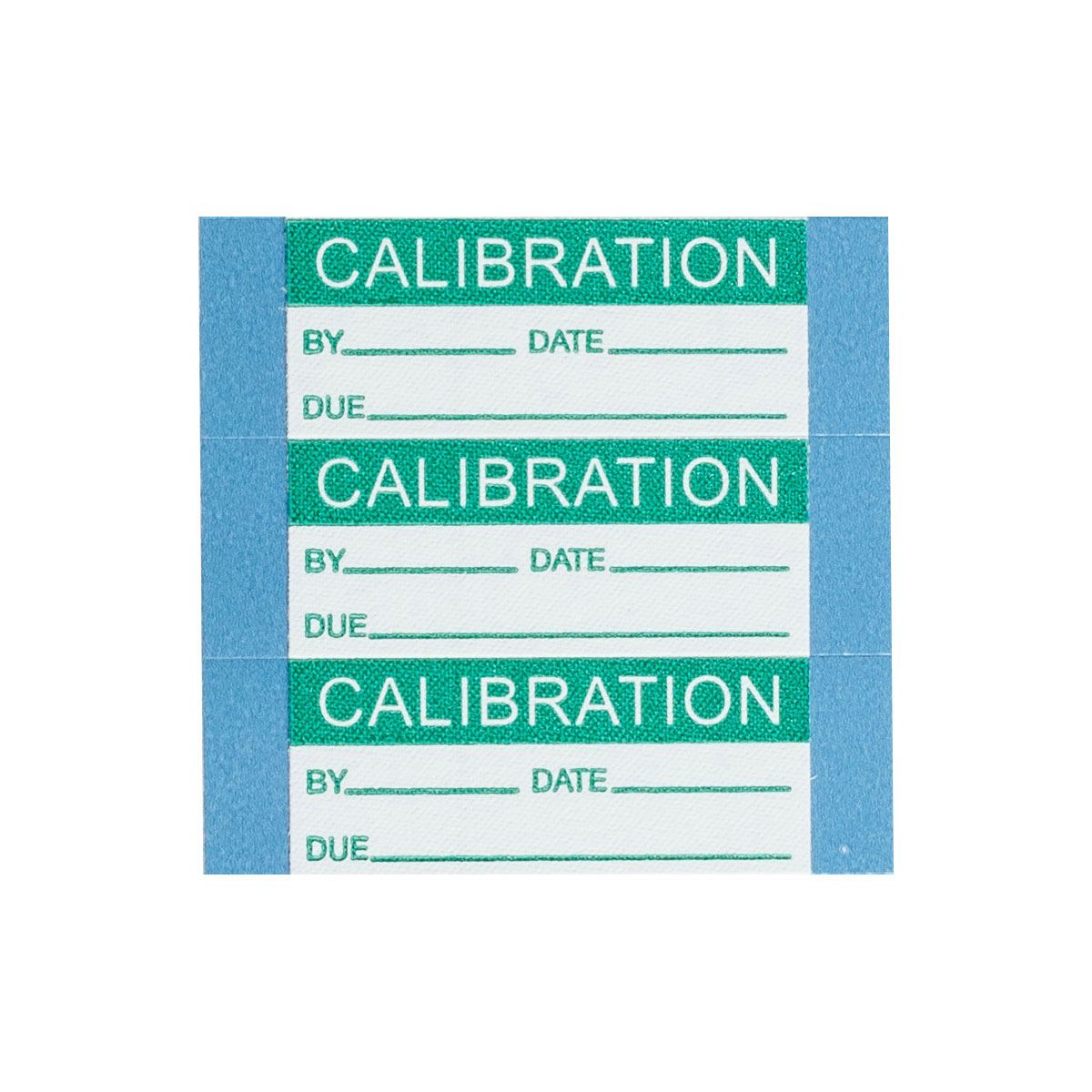 Calibration Label, 0.625 x 1.5 Inch Size, 25PK