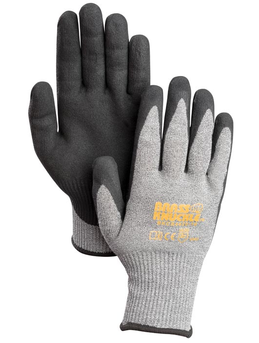 Cut Resistance Glove, 13 Gauge, White Cuff, WBPU/Nitrile Coating, 12 Dozen