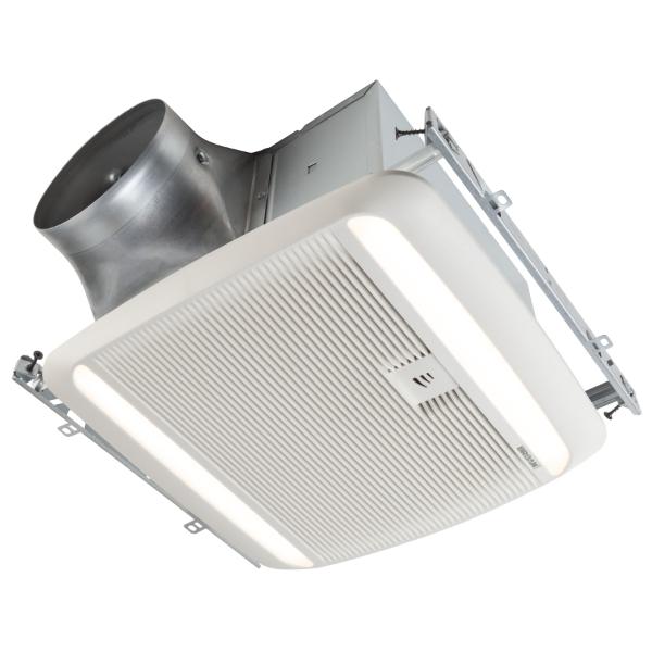 帶 LED 燈的濕度感應浴室排氣扇，110 CFM，120V