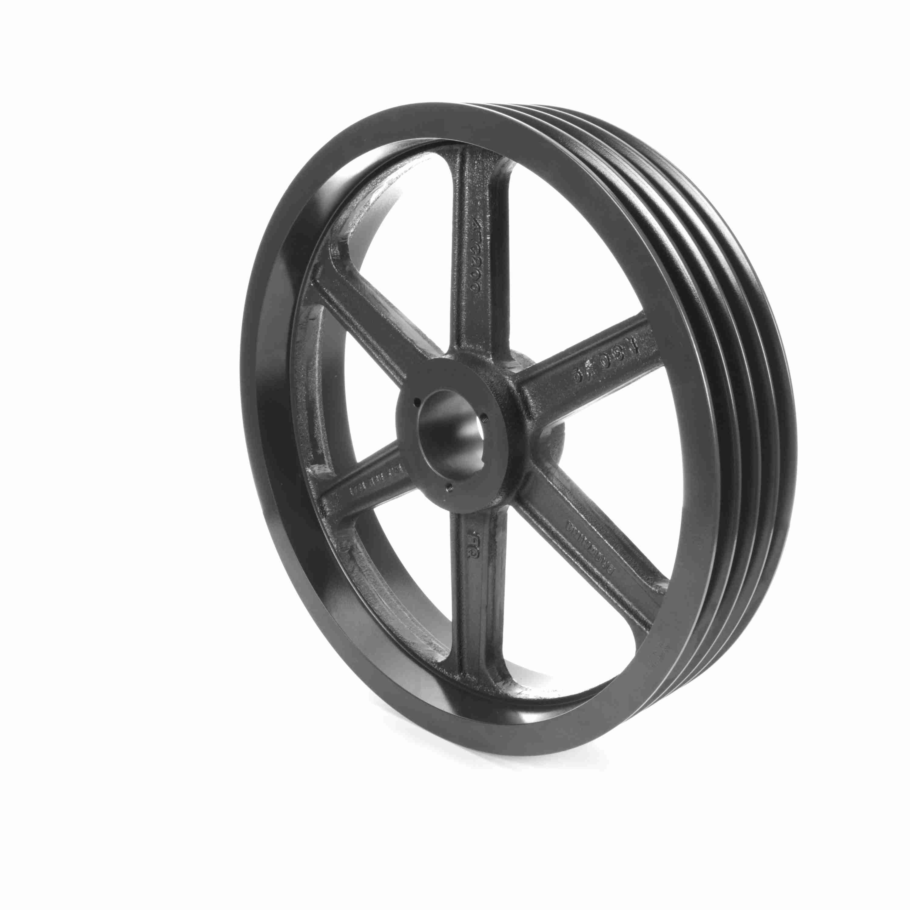 BROWNING 1010297 V-Belt Sheave, Multiple, Bushed Bore, 4 Groove, Cast Iron | AZ9FMC 4TC200