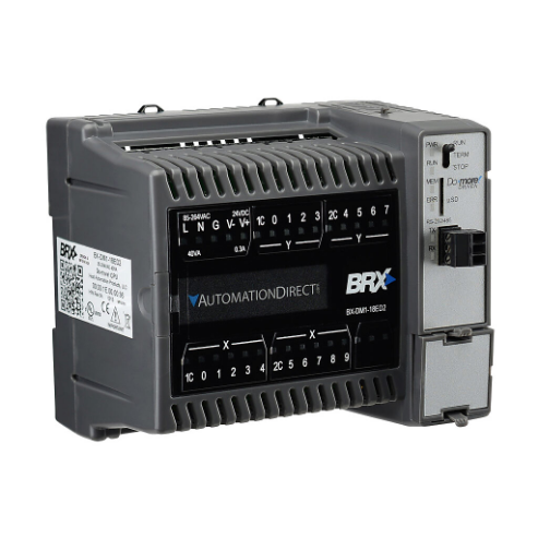 Plc, 120-240 VAC, Serial Port, Microsd Card Slot, 10-Point, AC/DC
