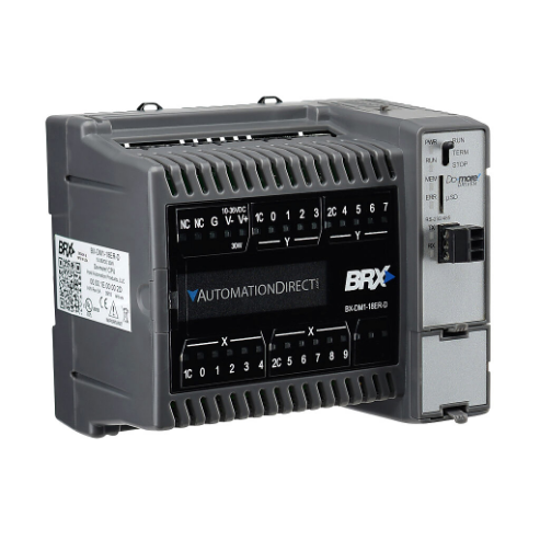 Plc, 12-24 VDC, Serial Port, Microsd Card Slot, 10-Point, AC/DC