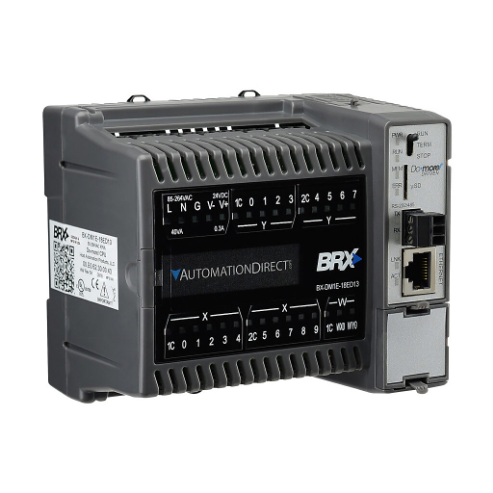 Plc, 120-240 VAC, Ethernet And Serial Ports, Microsd Card Slot, 10-Point, AC/DC
