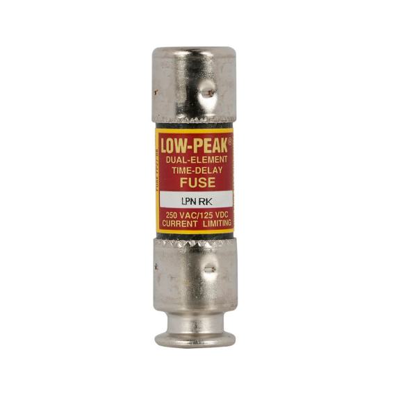 Industrial & Electrical Fuse, 10A, 600V, LOW PEAK Nickel PLATED