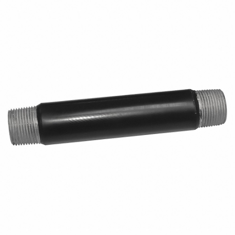 Nipple for PVC Coated Metal Conduit, 3 Inch Trade Size, 10 Inch Overall Length