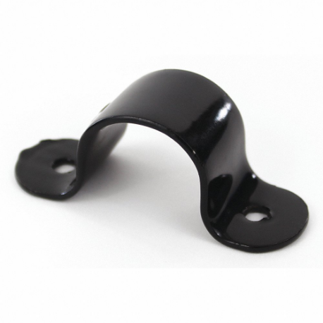 Conduit & Pipe Strap Clamp, Two-Hole, 1 Inch Trade Size, Steel, PVC Coated Conduit