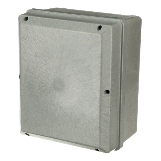 Circuit Safe Jic Enclosure, -40 To 185 Deg F Temp Range, Factory Assembled, Gray