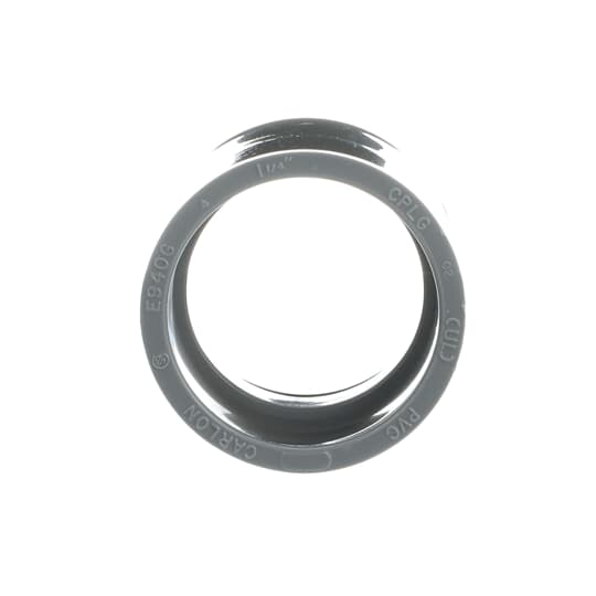Conduit Coupling, Non-Metallic Standard Type, Pvc, Gray