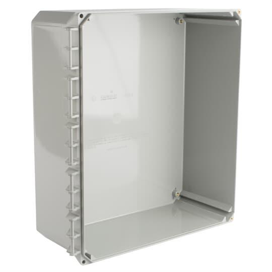 Circuit Safe Nema Enclosure Base, Gray, Polycarbonate