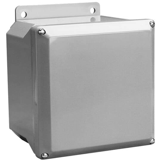 Nema Enclosure, -30 To 230 Deg F Temp Range, Gray, Polycarbonate, Wall Mounting