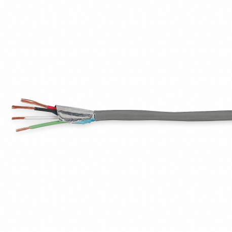 Power Limited And Co mmunication Cable, Shielded, 4 Conductors To Data Cable, Stranded