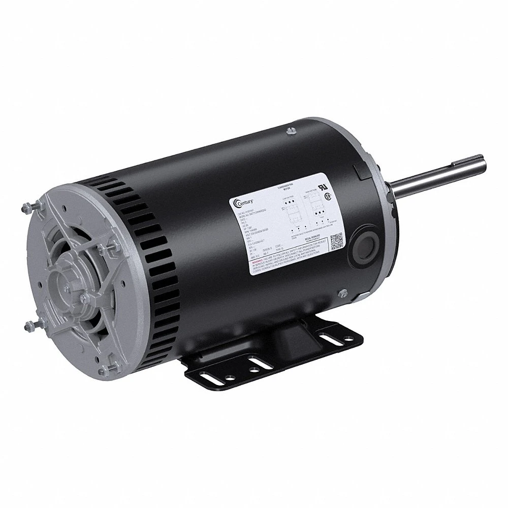 Condenser Fan Motor, Lug Mount, Open Air-Over, 1 1/2 HP, 1140/950 Nameplate RPM, 1 Speed