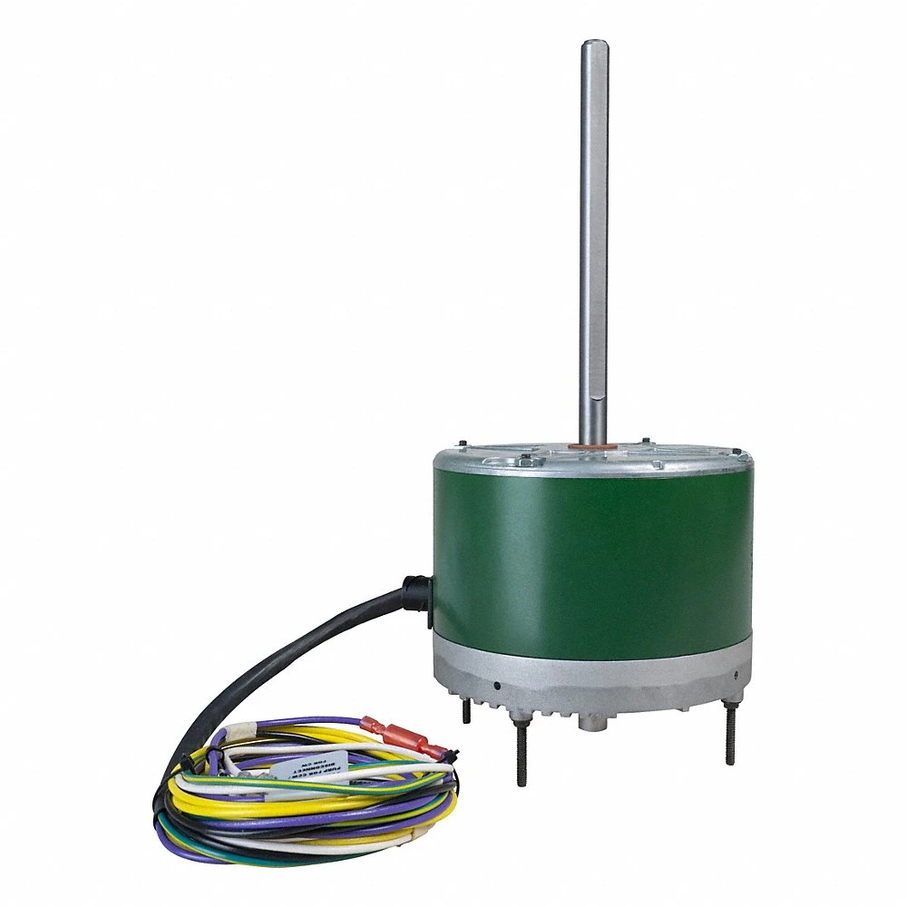 Condenser Fan Motor, Stud Mount, Totally Enclosed Air-Over, 1/3 HP, 1075/825 Nameplate RPM