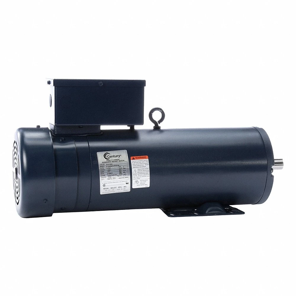 DC Permanent Magnet Motor, 3 HP, 1750 Nameplate RPM, 145TC Frame, Rigid Base Mounting