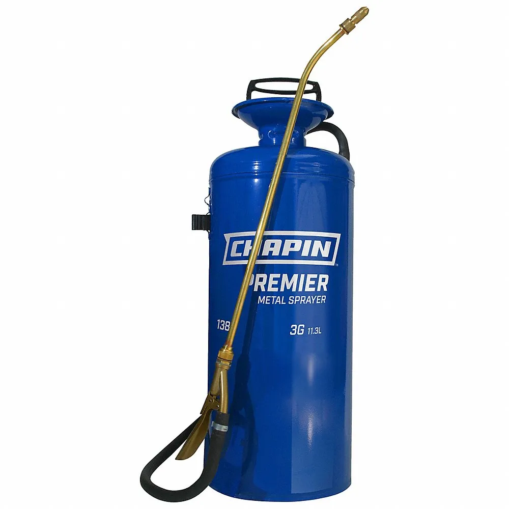 Sprayer, 3 Gal. Sprayer Tank Capacity, Steel, Inch Tank Filter, 42 Inch, Lawn and Garden