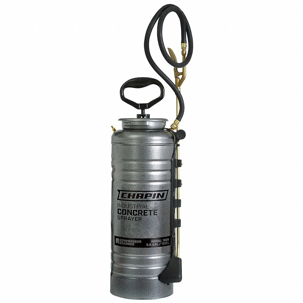 Opryskiwacz ręczny, pojemność zbiornika opryskiwacza 3 1/2 gal., stal, 48 cali, ręczny