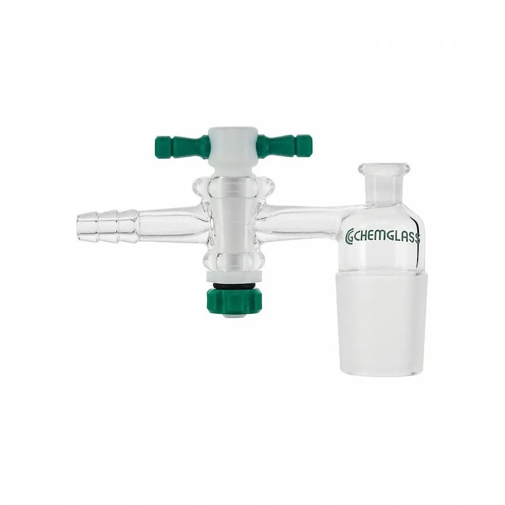 CHEMGLASS CG-1049-J-30 Adapter, Glass, Clear | CQ8RDX 21UF82