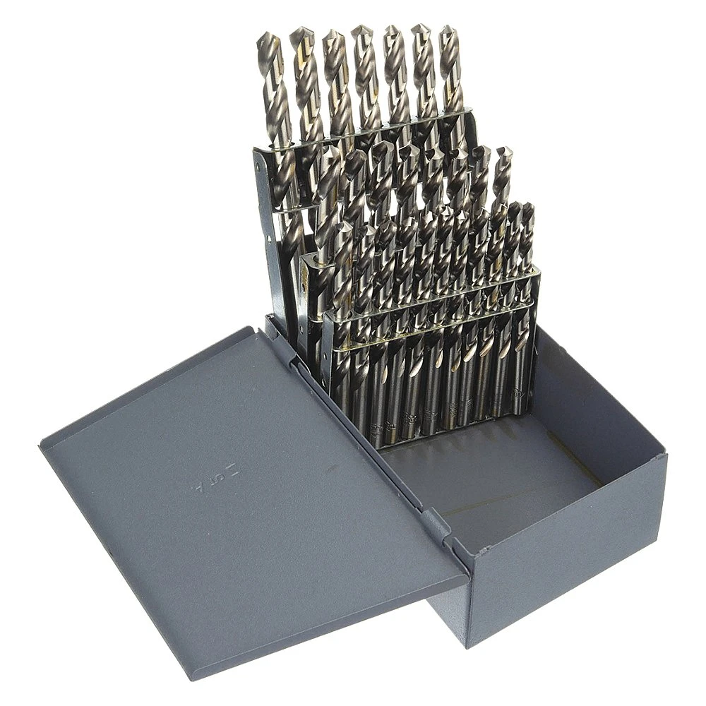 CHICAGO-LATROBE 49918 Jobber Drill Set 26 Piece Ltr High Speed Steel 118 Deg | AB2HRW 1M473