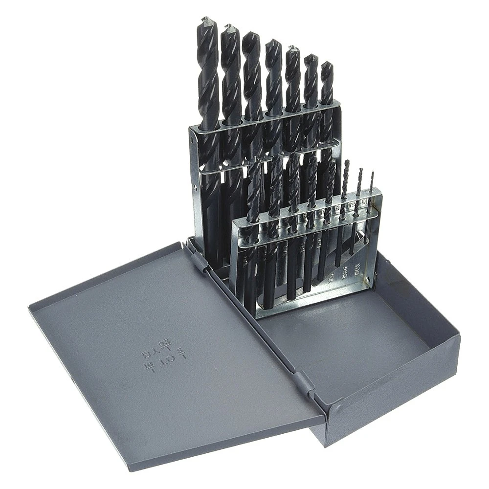 CHICAGO-LATROBE 57713 Jobber Drill Set 15 Piece High Speed Steel 118 Deg | AB3LDU 1U104