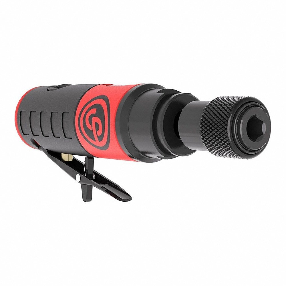 CHICAGO PNEUMATIC CP873C-HD Tire Buffer, Rotary, 1 3/4 Inch Max, Quick Change Slip Chuck, 0.67 hp, 4 cfm, Inline | CQ8WCP 803HZ7