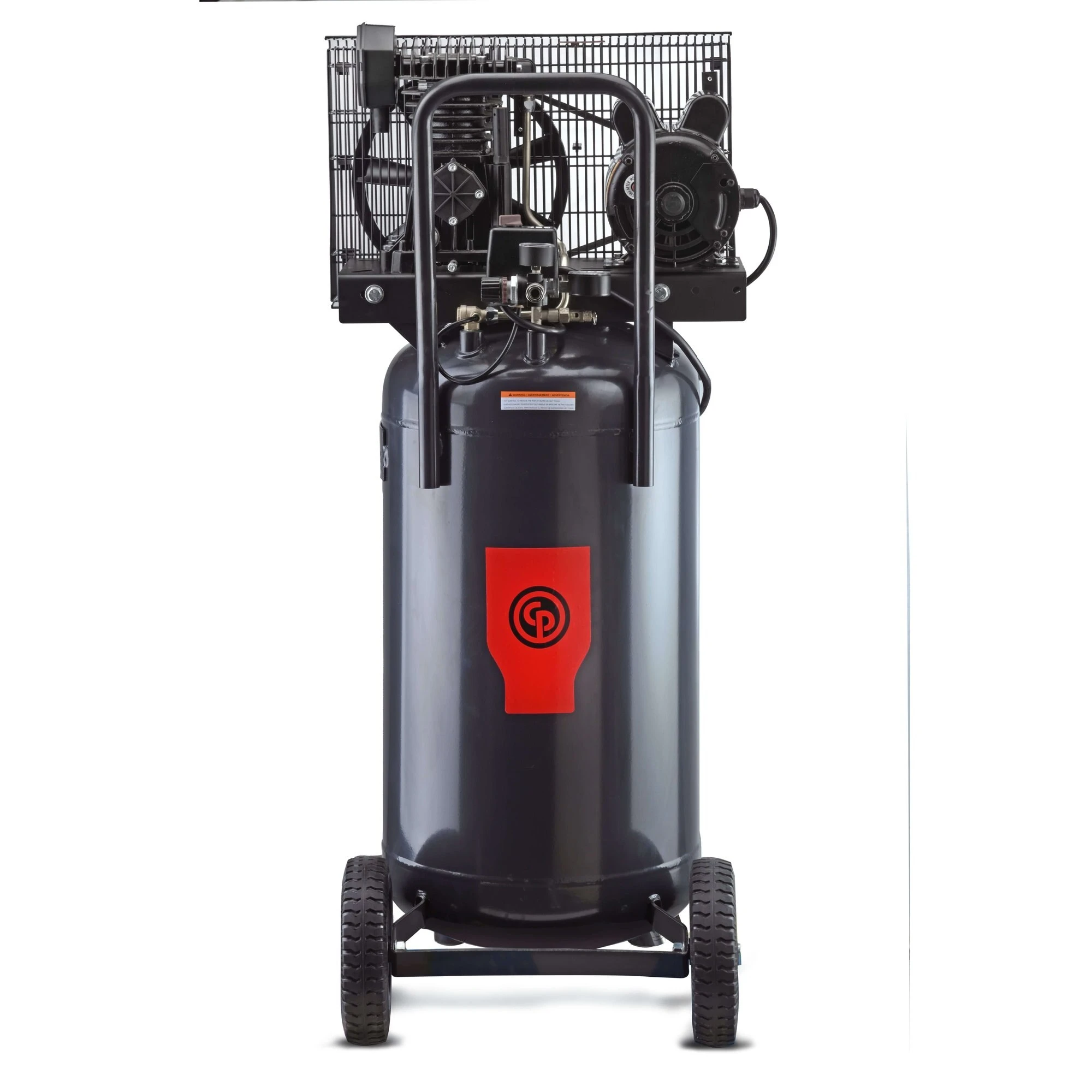 Compressore d'aria portatile verticale da 2 CV, 115 Volt, 24 galloni, 7.4 CFM a 90 PSI, 145 PSI MAX
