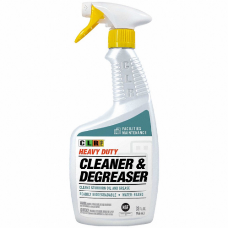Pro Cleaner/Degreaser, Water Based, Trigger Spray Bottle, 32 Oz Container Size