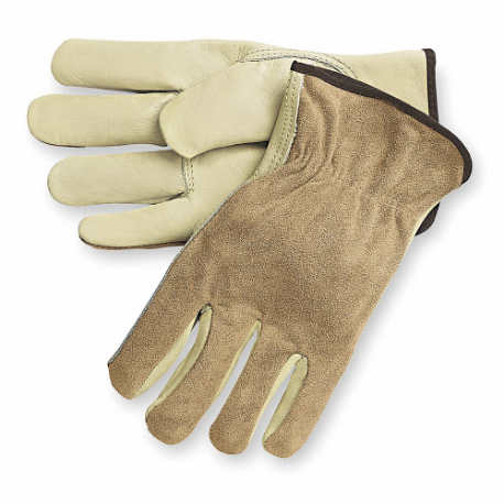 Leather Gloves, XL/10, PR