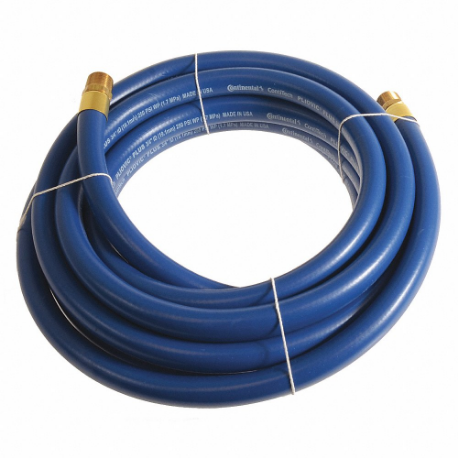 Tubo dell'aria, diametro interno del tubo da 3/4 pollice, blu, ottone 3/4 pollice Mnpt X ottone 3/4 pollice Mnpt
