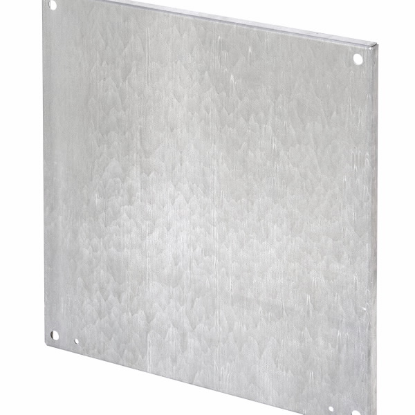 Panel, White Powder Coated, Steel, 36 x 36 Inch Size, 12 Gauge