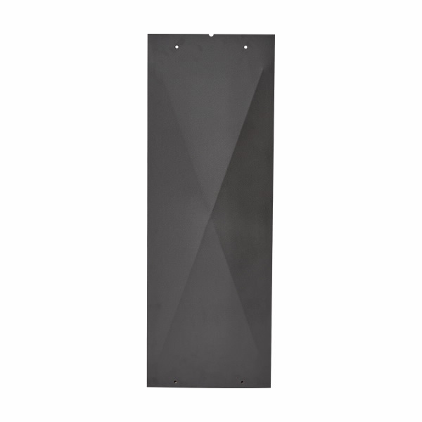 Side Panel, Steel, Black Powder Coat, 96 Inch Size