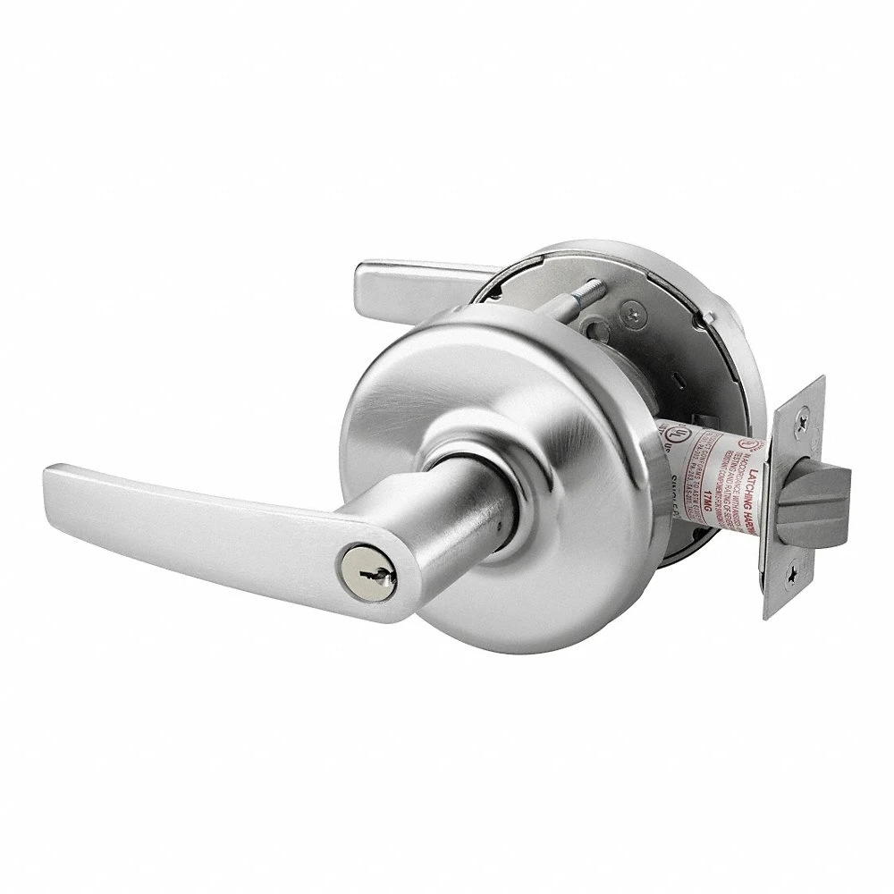 Door Lockset, Cylindrical, Nickel Silver
