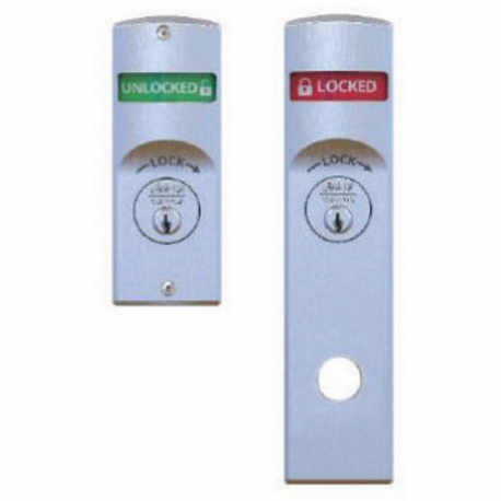 Occupancy Indicator, Grade 1, Nsa Lever, Satin Chrome, Keys Not Included