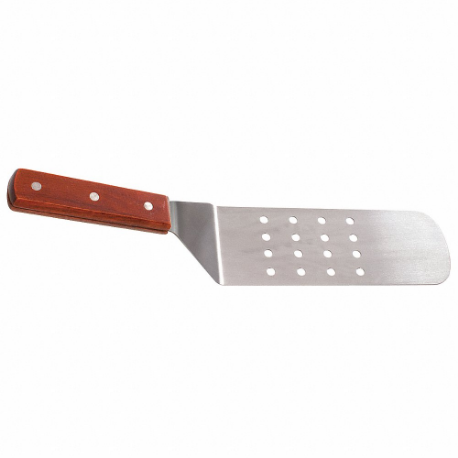 Turner, Perforated Blade, 10 Inch Blade Length, 2 57/64 Inch Blade Width, Brown