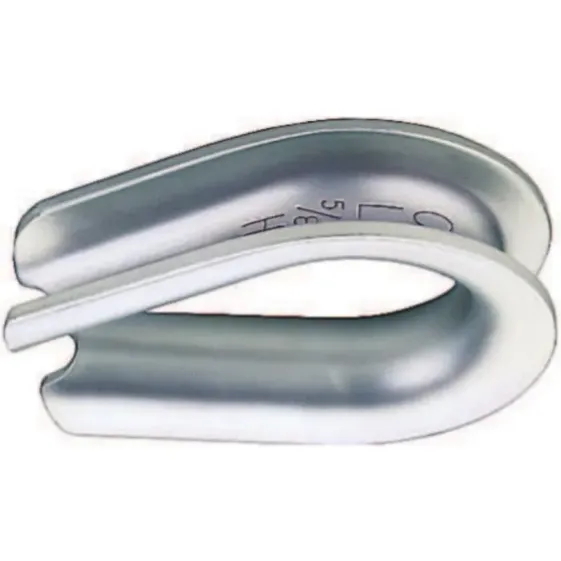 Redancia per fune metallica, da 1/2 pollice a 9/16 pollice, extra pesante, zincata