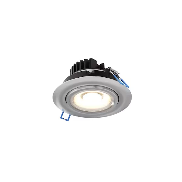 Luz LED empotrada redonda de cardán de 4 pulgadas, 5 CCT