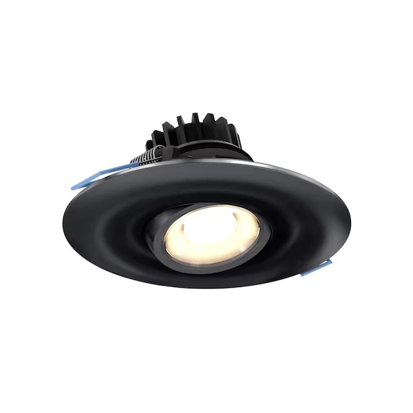 Luz LED empotrada redonda de cardán de 4 pulgadas, 5 CCT