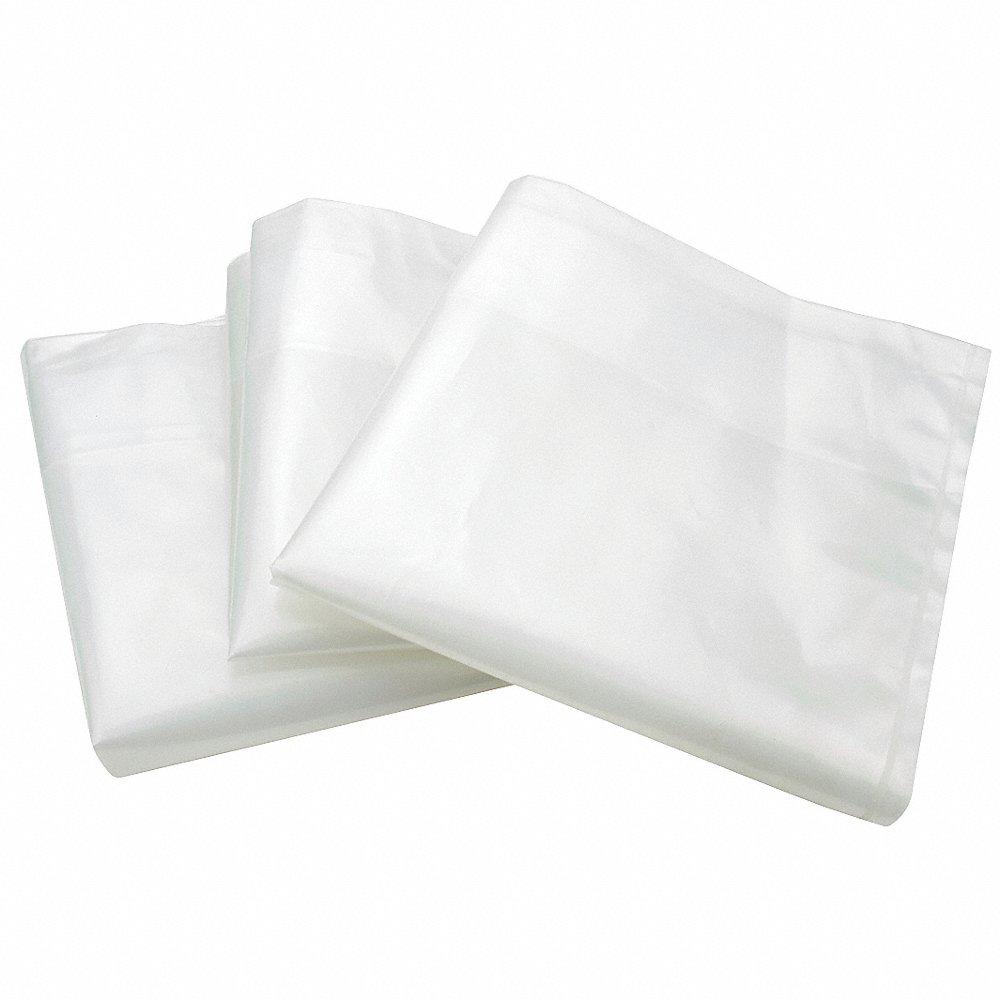 Dust Collector Bag, Polyethylene, 19 3/4 Inch Overall Dia., 3Pk