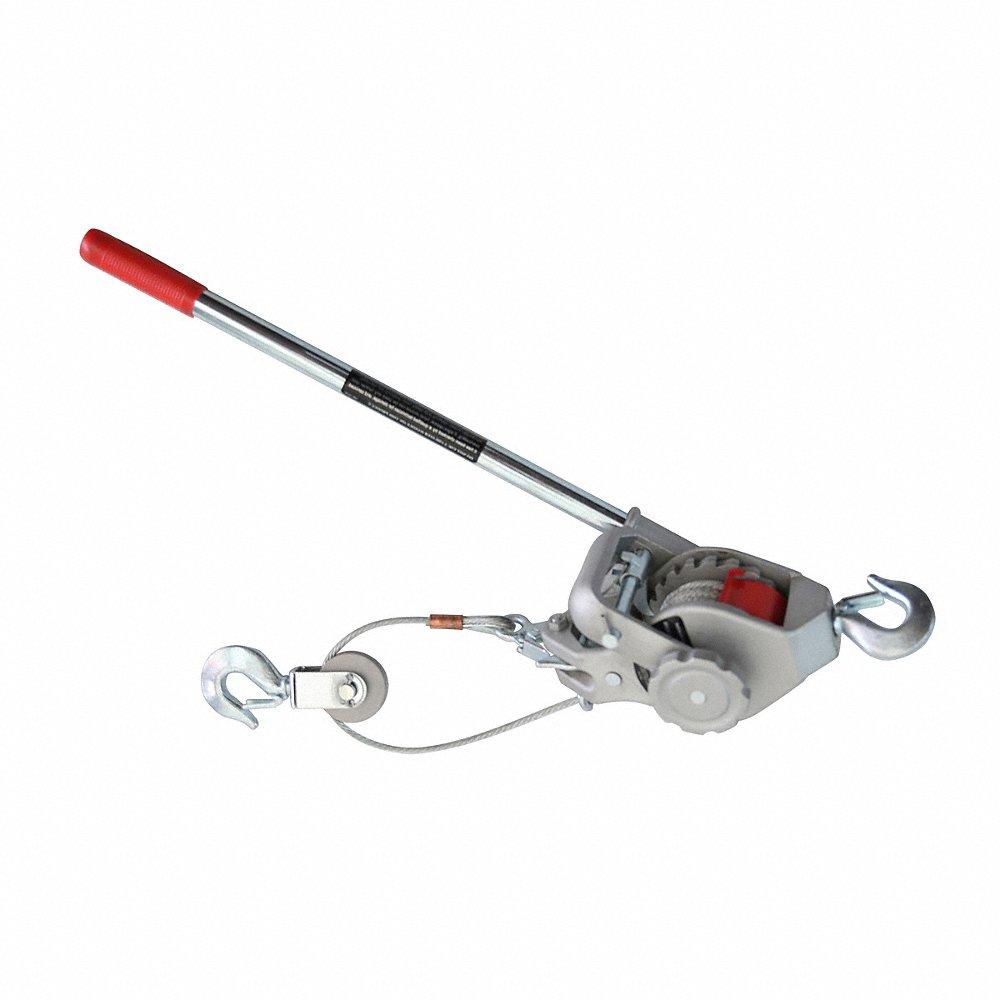 Cable Ratchet Puller, 1000/2000 lbs. Lifting Capacity