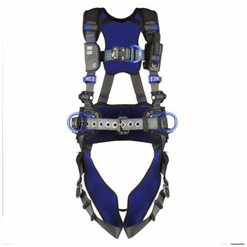 Imbracatura anticaduta, arrampicata/posizionamento, imbracatura a gilet, Revolver, S, grigio, S, grigio
